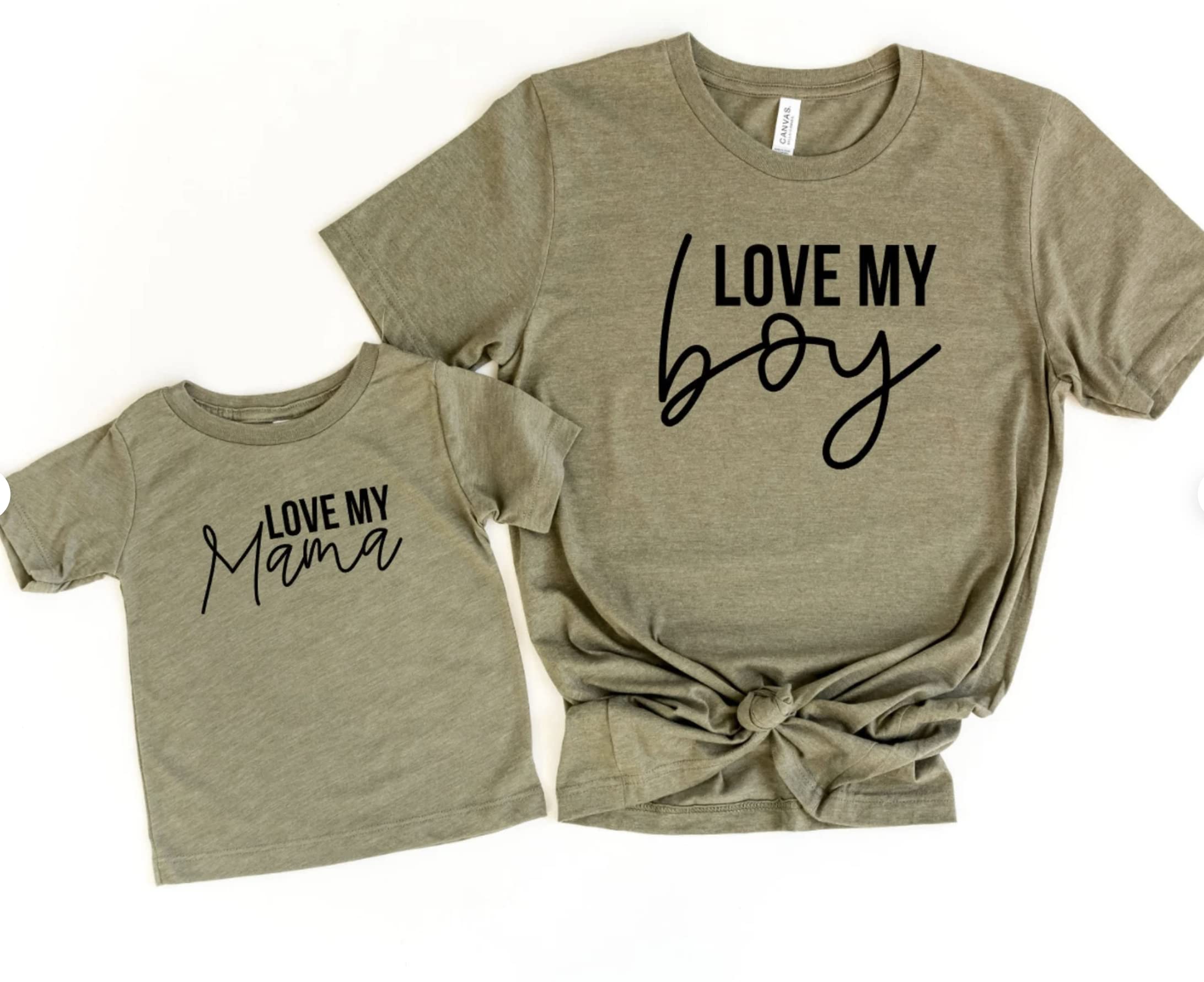Love my boy, Love my mama Matching mommy and me shirts for boy mom (Adult unisex XS Love my BOYS (plural) White)